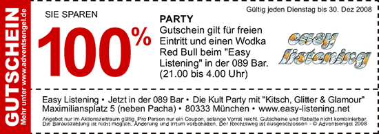 Gutschein der Adventsengel München